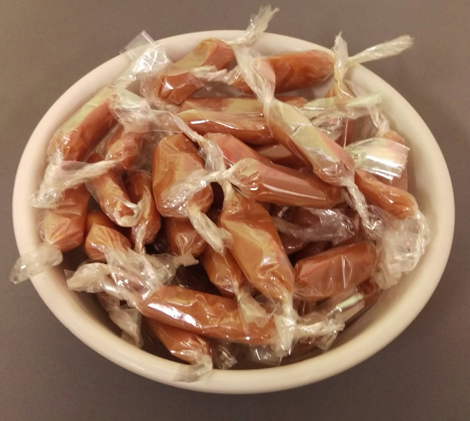 Pecan Caramels (homemade) in 1/2 and 1 Lbs